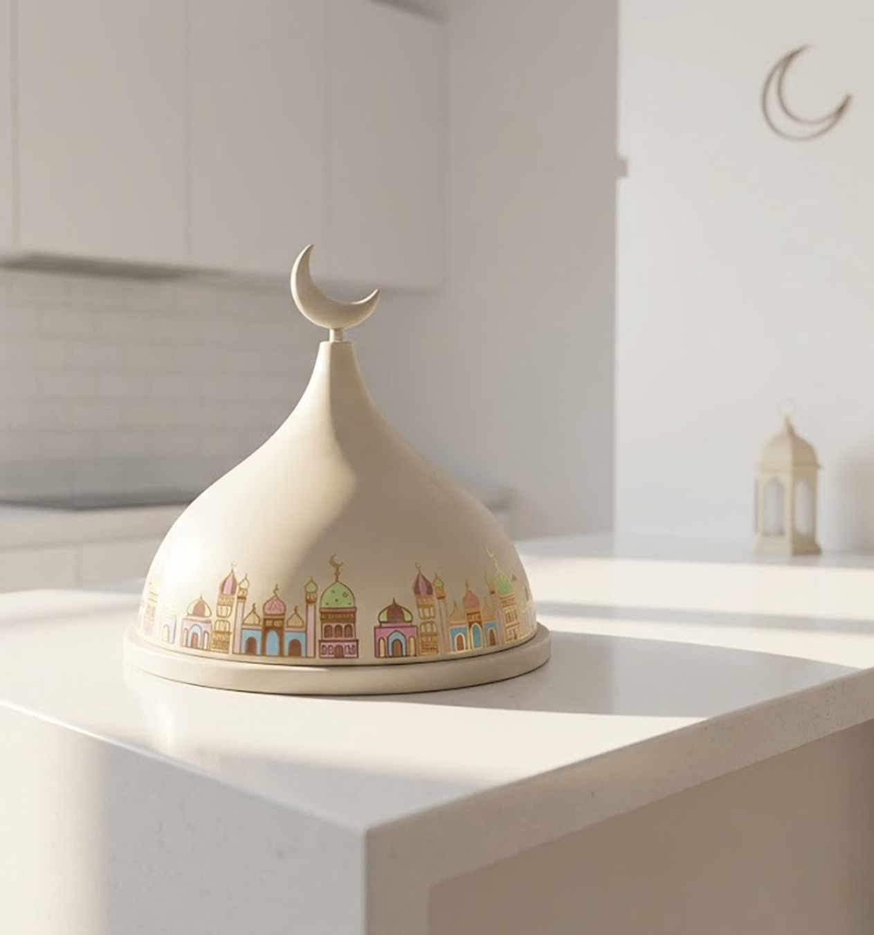 Center piece to be filled with dates, chocolates or sweets