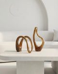 Modern sculpture vase